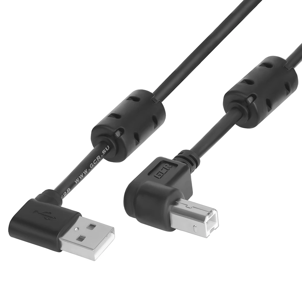 GCR кабель USB соединительный интерфейсный для быстрой передачи данных, подключения принтера камеры сканера МФУ оргтехники шнур