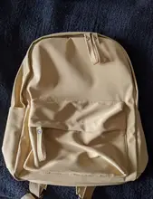 Mochila de lona de moda para mujer, bolso de hombro antirrobo, mochila escolar para chica adolescente