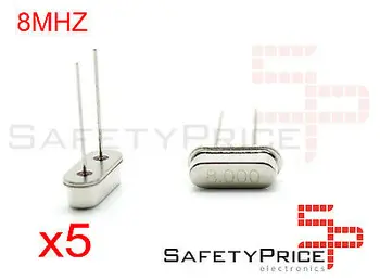 

5x Crystal Oscillator 8.000MHZ 8MHZ 8M HZ HC-49S Crystal Oscillator Arduino SP