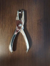 Punzón de Metal de 1 orificio, herramienta de alta calidad para hacer etiquetas de 8 páginas, para escuela y oficina