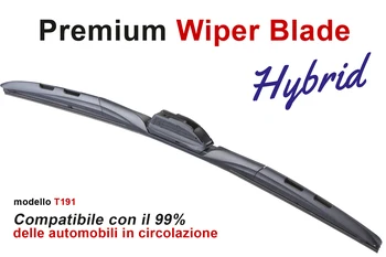 

Wiper blade Hybrid CARALL T191 Hybrid 15 inch 375mm Universal with 16 ports optional