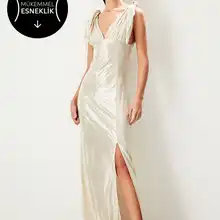 Вечернее платье Trendyol с бантом TPRSS19SE0109