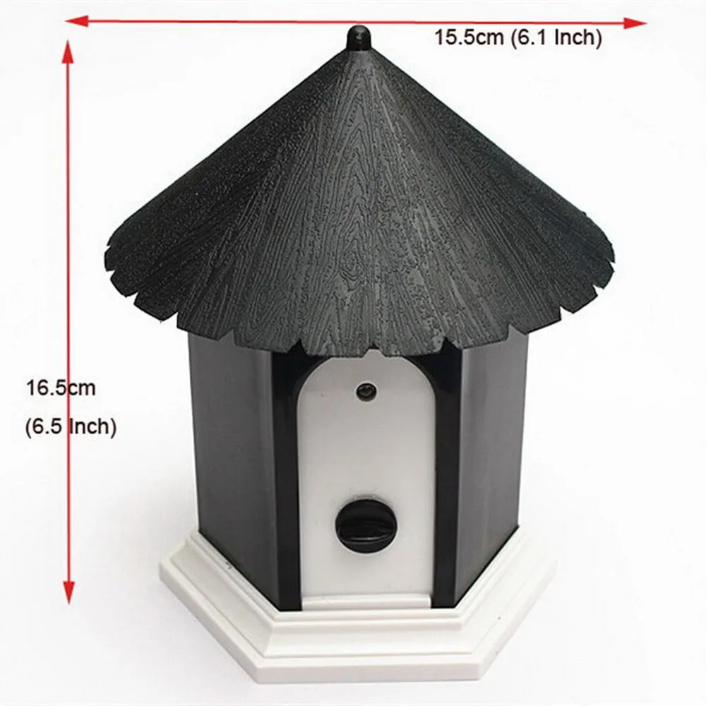 Outdoor Ultrasonic Deter Annoying Anti Bark Control Pet Dog No Barking House BNF