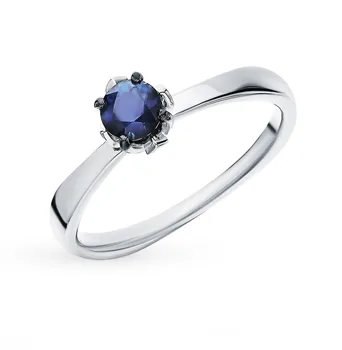 

Gold ring with sapphires sunlight sample 585