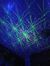 Laser-Projector-Lights Led Dj Party Wedding Rechargeable 129-Patterns Bedroom RGB UV