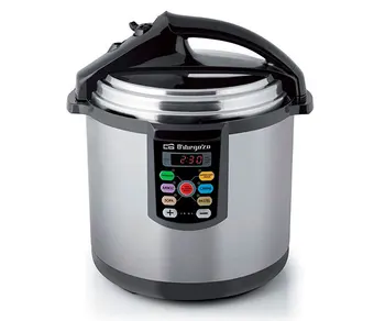 

ORBEGOZO HPE 8075 ELECTRIC PRESSURE COOKER 1400W CAPACITY 8L STAINLESS STEEL SPOON & POKE INCLUDED