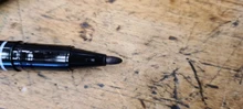 9 unids/set Punta doble marcadores permanentes negro rojo azul tinta 0,5mm-1mm bolígrafos para la escuela suministros de oficina estudiante papelería