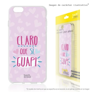 

FunnyTech®Silicone Case for Huawei P10 Lite L Design phrase Clear that if Guapi pink background