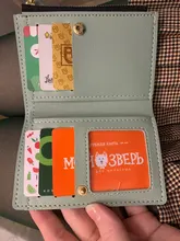 Billetera corta con estampado de flores para mujer, monedero pequeño con cremallera, tarjetero de cuero