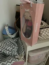Muñeca kawaii de peluche en caja Metoo, animales de peluche suaves para niños, juguetes para niños, niñas, cumpleaños, Navidad, conejo Angela