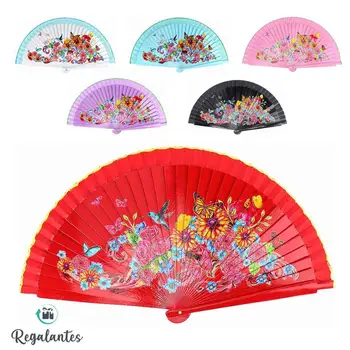 

Gift ideas, wooden fans, folding, handmade, ideal for guests, wedding, home decor