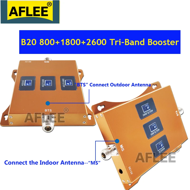 New!! B20 800 1800 2600Mhz Tri-Band 4G Cellular