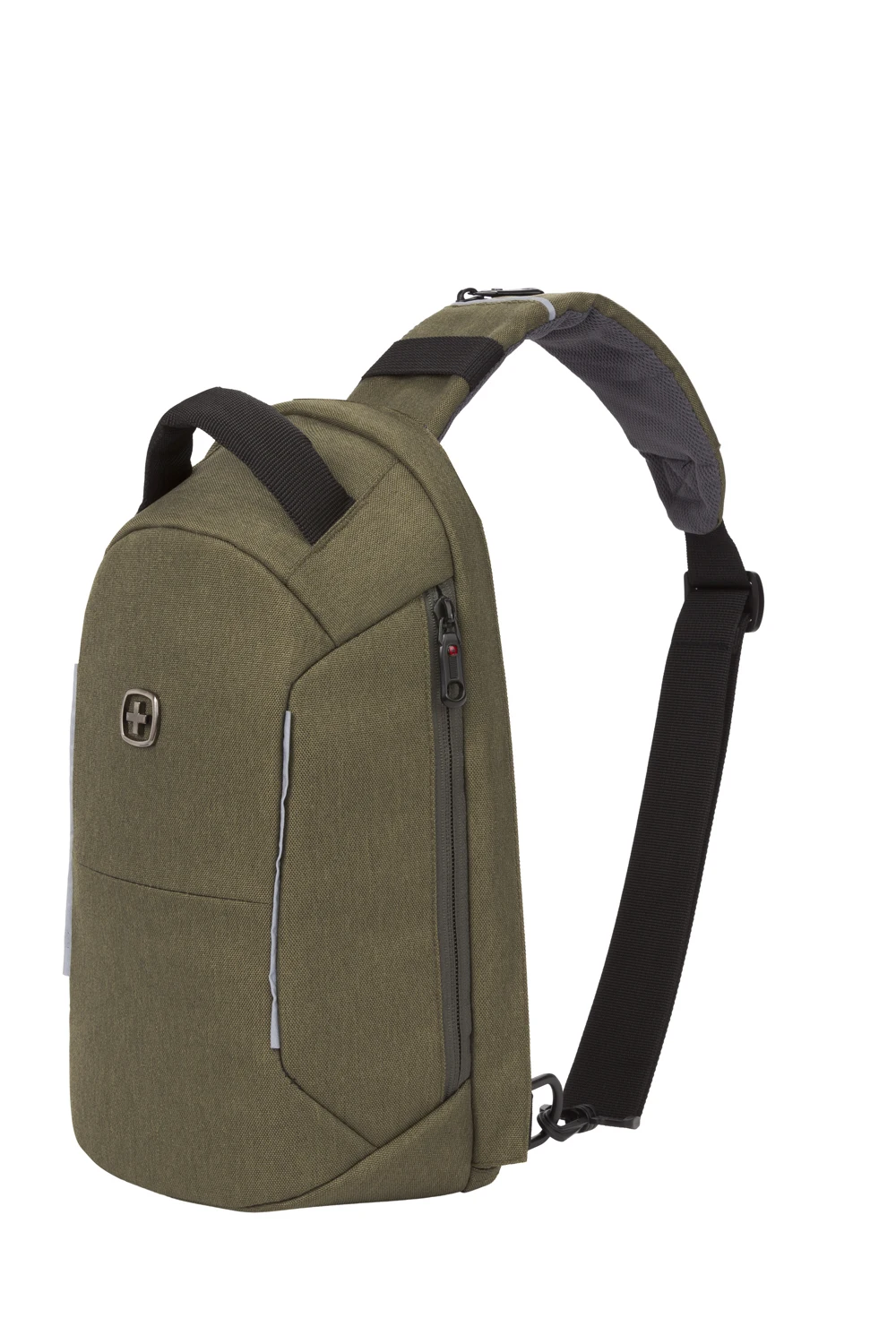 Рюкзак антивор Swissgear с одним плечевым ремнем хаки 21x12 5x34 см 8 5 л| |