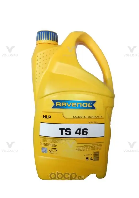 Гидравлическое масло RAVENOL Hydraulikoel TS 46( 5л) new