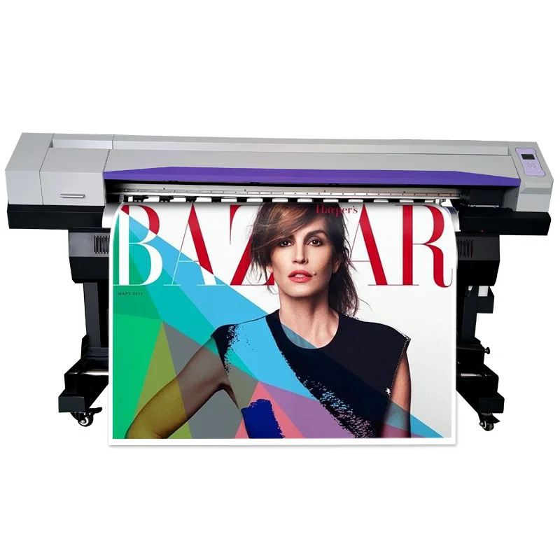 

New technology wide format eco solvent flex banner printer with EPS DX5 DX7 XP600 i3200 head