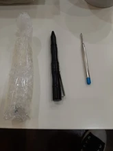 Bolígrafo táctico de autodefensa, pluma táctica de Cabeza de Acero de tungsteno, suministros de protección de seguridad, herramienta de defensa EDC, cortavientos, 1 Uds.