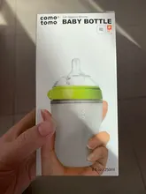 Biberones de silicona para bebé, Verde Botella/rosa, 5 oz y 8 oz, 2 paquetes, sin BPA