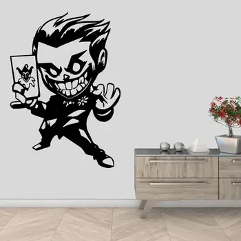 

Famous Clown Villain Decal Wall Art Superhero Sticker for Home And Kid's Room Decoration Removable A002455