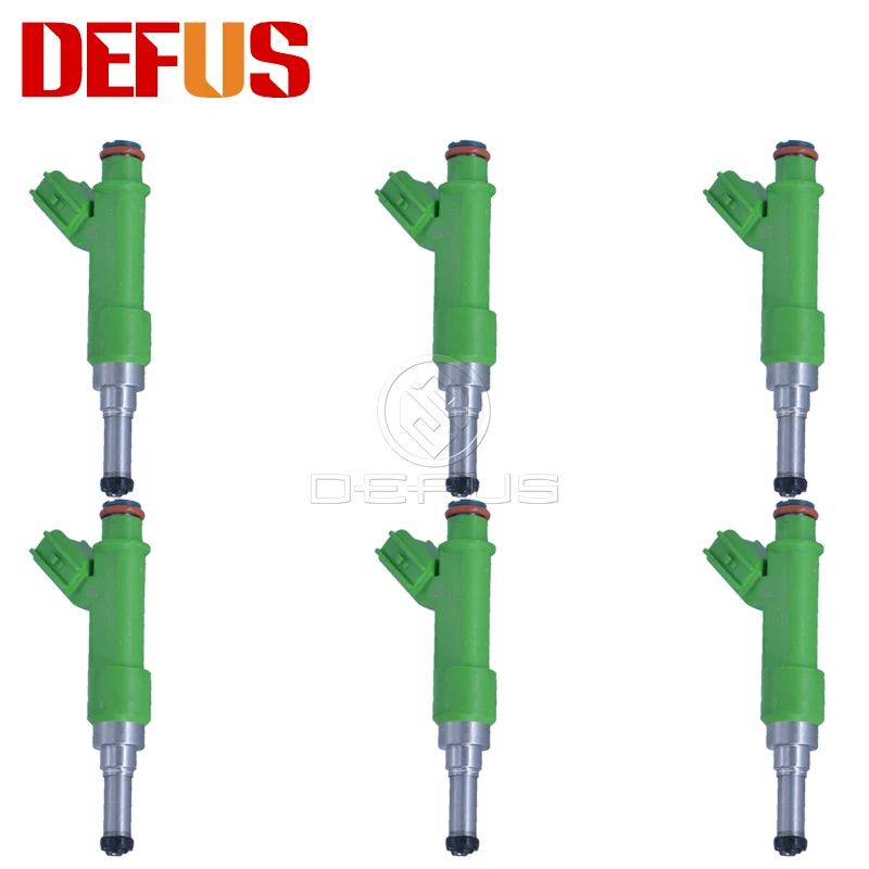

DEFUS 6x OEM 23250-0V010 Bico Форсунки форсунки 2011-2012 Замена для Toyota Sienna 3.5L V6 новое поступление