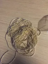 Cuentas de aleación de Metal de 5 a 10 metros, accesorios de cadenas para collares, accesorios de fabricación de joyas DIY