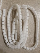 Organizador de Cable de 1 metro, espiral de protección, envuelto sinuoso, Protector de Cable, cubierta de tubo (sin localizador de Cable), 8/10/15/20/25mm