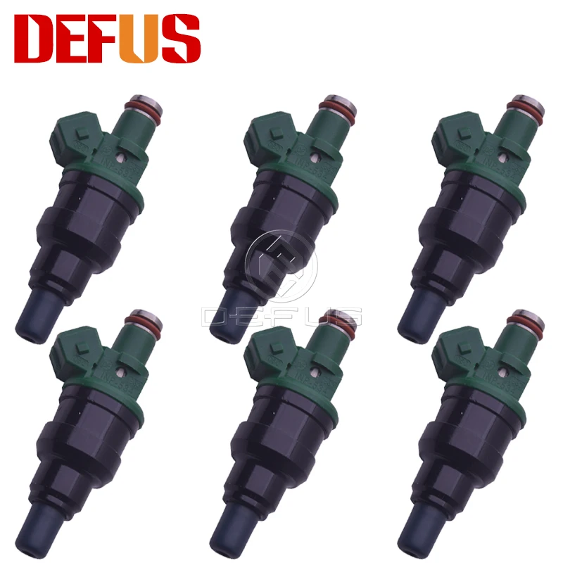 DEFUS 6 шт. Топливная форсунка OE INP-534 SDH240 MD189021 для Mitsubishi Montero 3.5L V6 1994-1996 INP534 FJ530 M332 Bico
