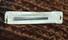 1 Pc doble lado arte de uñas cepillo UV Gel pluma dibujo cepillado Tip de uñas de acrílico constructor de uñas de arte herramienta