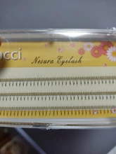 Kimcci-extensiones de pestañas individuales, 2D/3D/4D/5D/6D, profesional, suave, Natural, negro, maquillaje de pestañas postizas