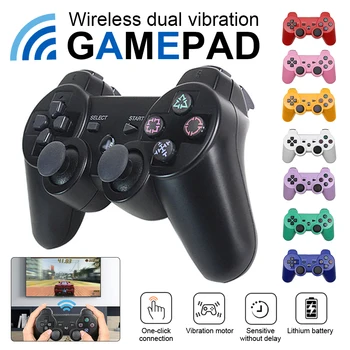 

For SONY PS3 Controller Bluetooth 2.4G HzWireless Gamepad for Play Station 3 Joystick Console for Dualshock 3 Controle For PC