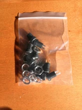 Adapter Connector Jack-Socket Panel-Mount Power-Supply Female 2-Terminal 10pcs Types