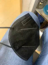 5-100 piezas ffp2 CE máscara fpp2 aprobado kn95 Mascarillas máscaras Kn95 certificado respiratoria ffp2mask boca negra tapas máscara de 5 capas