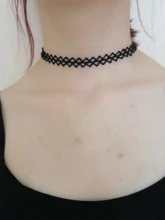 Gargantilla de terciopelo y cuero negro con diseños huecos para mujer, gargantilla de capas, Gargantilla gótica Vintage, collar gótico para mujer