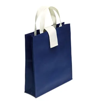 

Lot 25 PCs shopping Bag non woven FOLB Blue Measures 32X10X36 CM