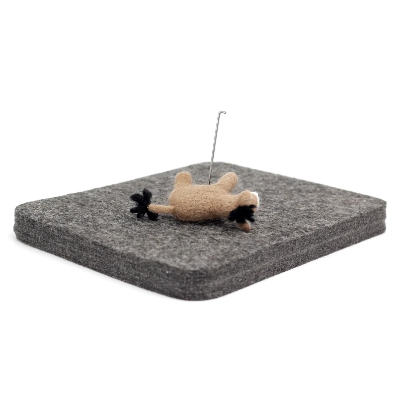 Needle Felting Kit Wool Felt Felting Pad Mat Wool Felt Diy Needle