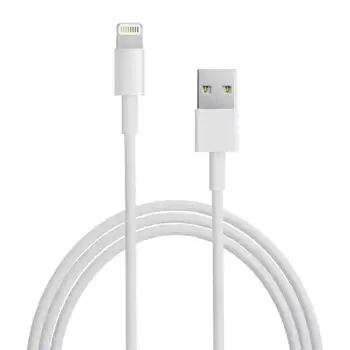 

Cord duracell usb5022w usb-lightning-for charging and Sync 2 m-color White