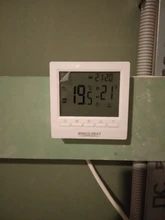 Temperature-Regulator Gas-Boiler Hand-Control Aa-Battery Heating with Kid Lock Programmable