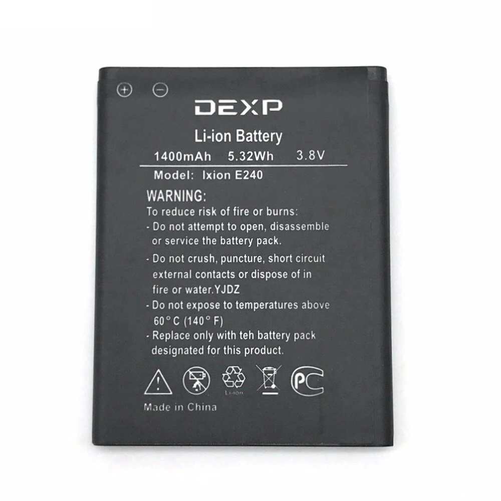 Аккумулятор для DEXP Ixion E240 | Мобильные телефоны и аксессуары