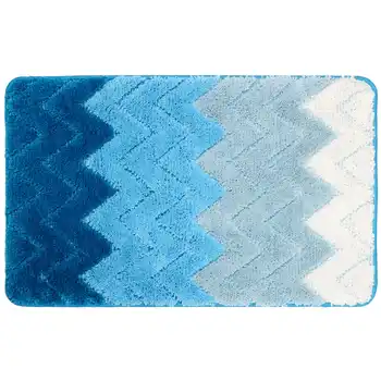 

Bath mat deep 50x80 cm color blue
