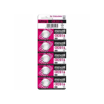 

Lithium Button cell Maxell CR-2016 3 V (5 pcs)