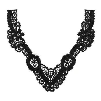 

R1727 collars guipure (black)