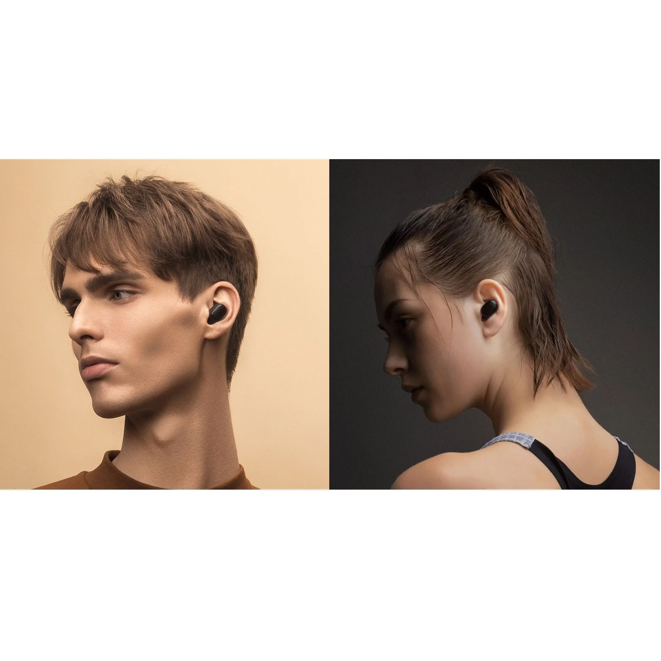 For the left ear only one earphone Xiaomi Redmi 2 AirDots True Wireless Bluetooth Headset