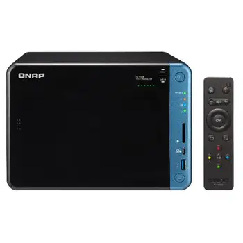 

QNAP TS-653B link ethernet LAN Tower black NAS