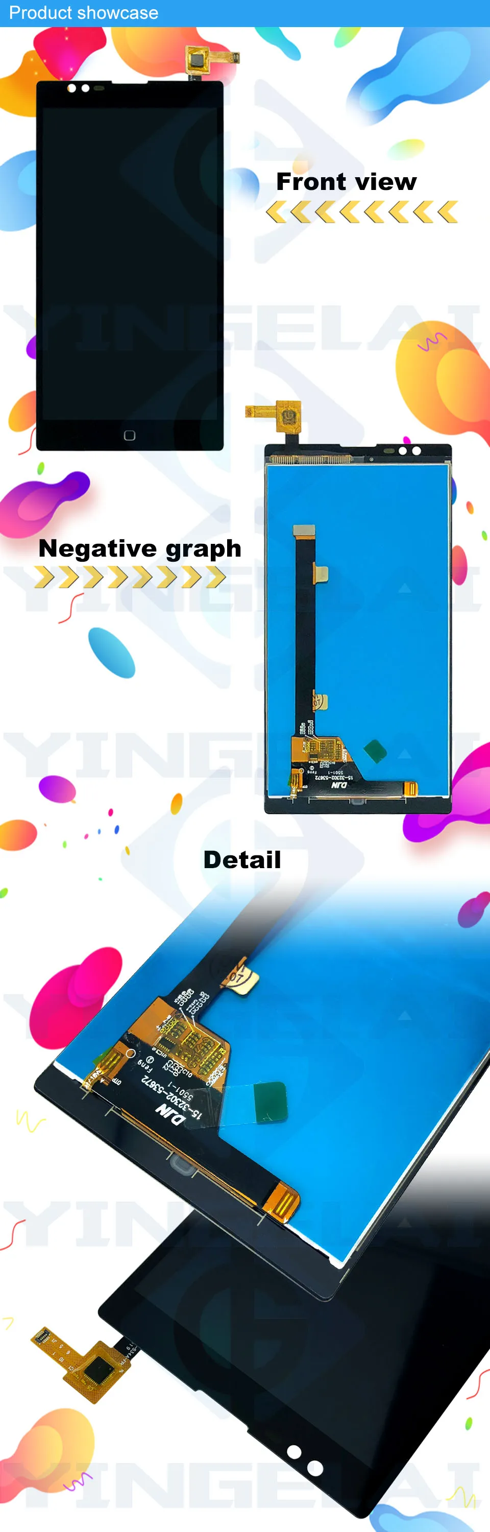 20pcs lcd для Tecno Camon C8 lcd дисплей с сенсорным экраном дигитайзер сборка для Tecno Camon C8 Ремонт экрана полная экспресс-почтой DHL