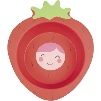 

PLASTOREX bamboo Bowl-Strawberry