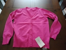 Cárdigan de talla grande para mujer, suéter de manga larga con cuello en V, suéter tejido al Crochet, informal, Tops de verano, 2021