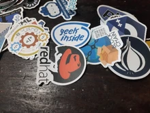 Pegatinas de programación de Internet para ordenador portátil, paquete de etiquetas de viaje para Skateboard, 10/50 Uds.