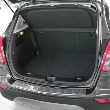 

Rear bumper protector for Opel Mokka Mocha X Chevrolet Trax in Steel Matte