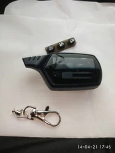 LLavero de carcasa para llave B9, versión rusa, para Starline B9 B6 A91 A61, LCD, mando a distancia, sistema de alarma para coche