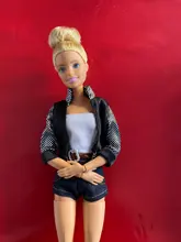 Ropa de muñeca nueva para niña, Vestido vaquero, Mini vestido informal, ropa de moda, accesorios para muñeca de 30cm, juguete para niña 2020