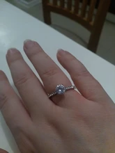 De alta calidad de Color de plata diamantes de imitación incrustaciones anillos para mujer anillo de boda regalo compromiso para mujeres envío gratuito